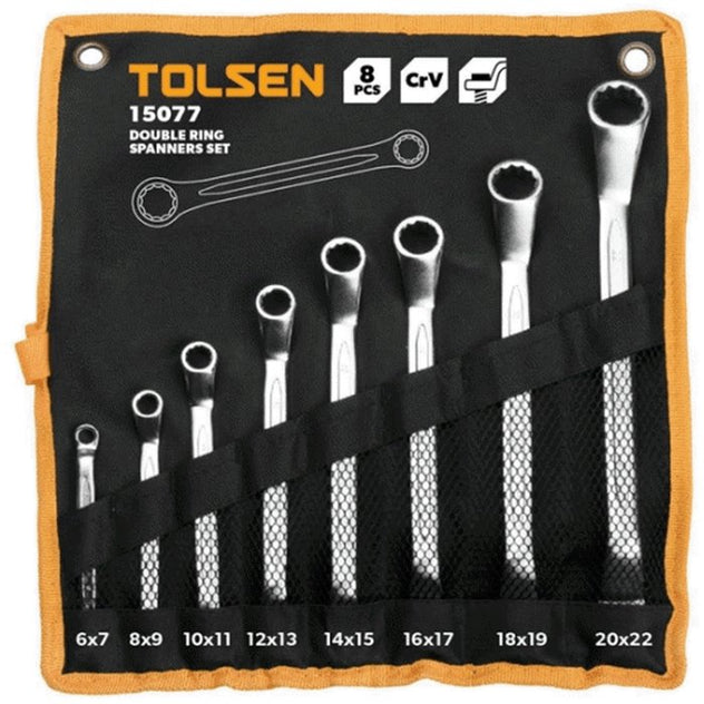 ქანჩის გასაღების ნაკრები(8ც) Tolsen TOL33-15077