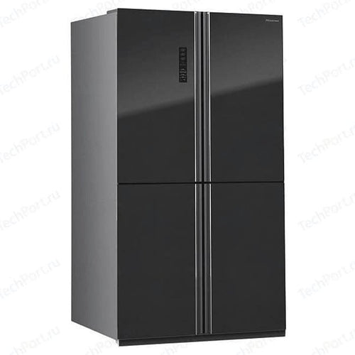მაცივარი მშრალი ყინვით Hisense NF68WC-INOX BLACK კლასი A+