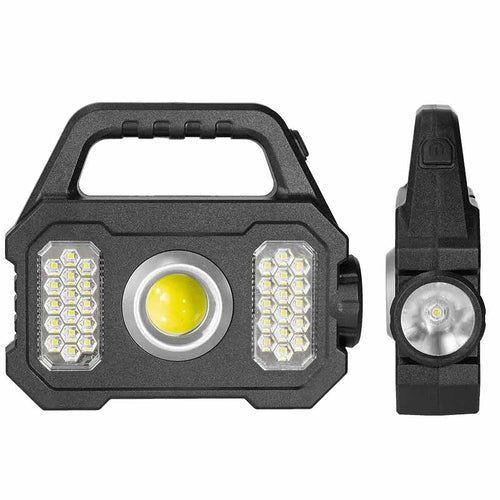 მრავალფუნქციური მზის ენერგიაზე მომუშავე ფანარი 3-1 ში OEM YT-880A