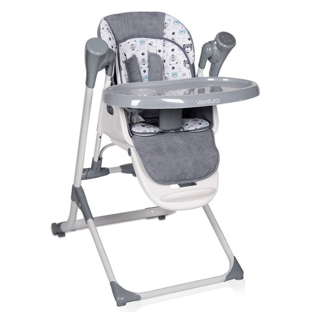 ბავშვის საჭმელი სკამი LORELLI VENTURA Grey(10100301901)
