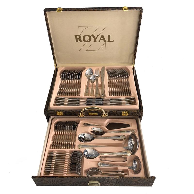 დანების და ჩანგლების ნაკრები 71PCS Royal Z Series