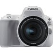 ფოტოაპარატი Canon EOS 200D White + ობიექტივი EF-S 18-55 IS STM