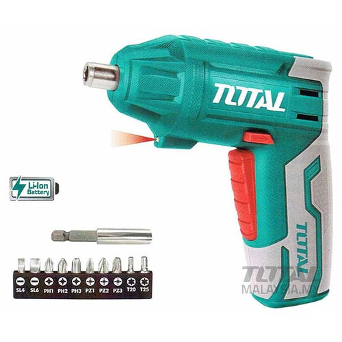 აკუმულატორული სახრახნისი TOTAL TSDLI0401