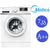 სარეცხი მანქანა 7კგ MIDEA MFG70-ES1203W კლასი A++