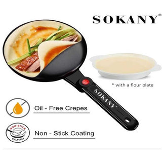 ბლინის საცხობი ელექტრო ტაფა Sokany SK-5208