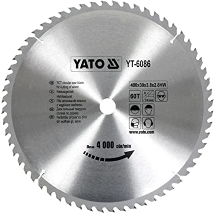 ხის საჭრელი დისკი Yato YT6086