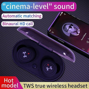 უკაბელო Bluetooth ყურსასმენი მინი JBK TWS5 Under Armour