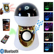 LED მანათობელი ჩაშენებული Bluetooth დინამიკით და დისტანციური მართვით LED Music Bulb UCO