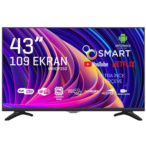 Smart Android ტელევიზორი Nordmende NM43F250 43 inch (109სმ)