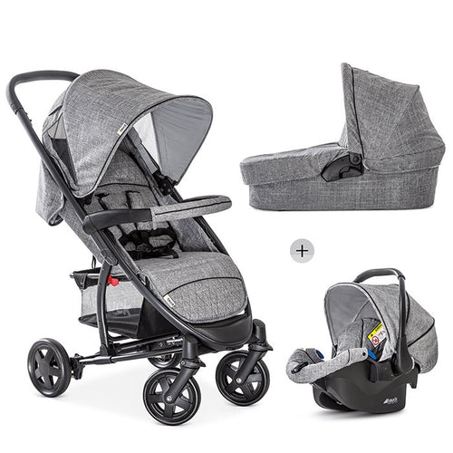 საბავშვო ეტლი Hauck Malibu 4 Trioset Grey 146088