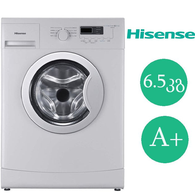 სარეცხი მანქანა 6,5კგ Hisense WFHXE1265 კლასი A+