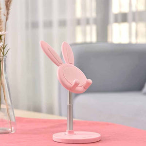 მაგიდაზე დასადგამი მობილურის სამაგრი Rabbit Stand