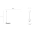 მაგიდის სანათი Xiaomi Mi Smart LED Desk Lamp Pro BHR4119GL (MJTD02YL)