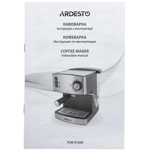 ესპრესოს ყავის აპარატი  ARDESTO YCM-E1600