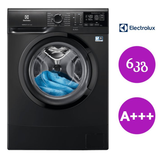 სარეცხი მანქანა 6კგ Electrolux EW6S4R06BX კლასი A+++