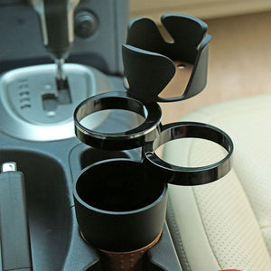 მანქანის მულტიფუნქციური მოწყობილობა 5-1 ში Auto Multi cup Holder SB-1088 Black