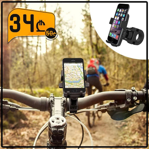 მობილურის სამაგრი მოპედებისა და ველოებისთვის Easy One Touch Bike Mount HX-M-X5