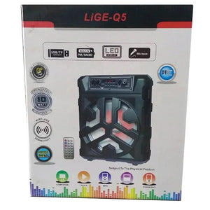 დინამიკი AILIANG/OEM LIGE-Q5 - USB/bluetooth/Audio Line/FM/TF/AUX/Wireless
