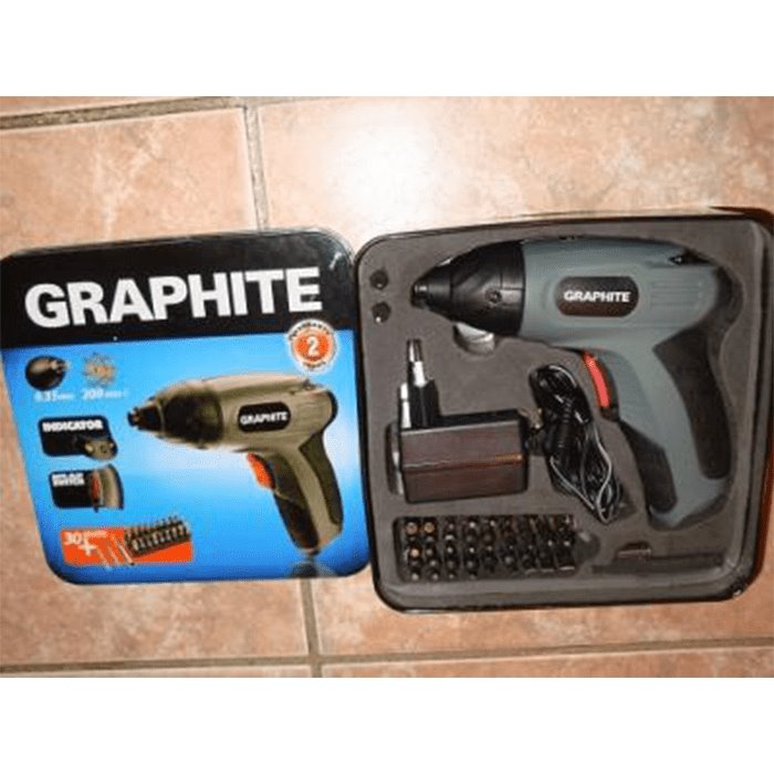 Cordless screwdriver Graphite 58G147 – ყიდვა ყველაზე იაფად ან განვადებით