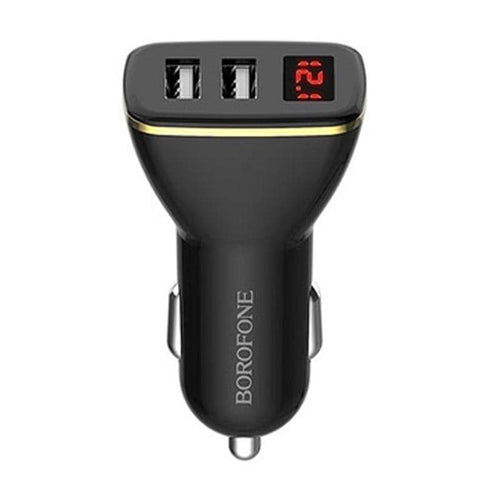 მანქანის მოდულატორი 2 USB ინტერფეისით Borofone Z11 Black