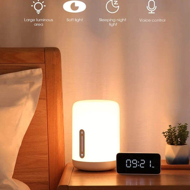 ღამის ჭკვიანი სანათი Xiaomi Mi Bedside Lamp 2 MUE4093GL (MJCTD02YL)