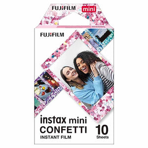 ფოტოაპარატის ფირების 10 ცალიანი კომპლექტი Fujifilm Instax Mini Confetti Film 10x1 (969)