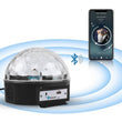 MP3 LED მანათობელი ჩაშენებული Bluetooth დინამიკით და პულტით Magic Ball Light