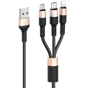 iPhone, ძველი და ახალი Android-ის USB 3-1 ში Hoco X26