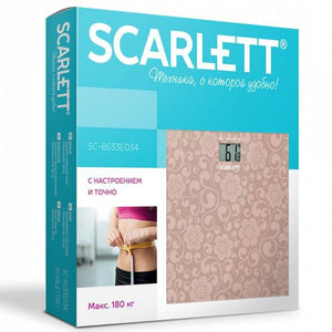 იატაკის სასწორი SCARLETT SC-BS33E034