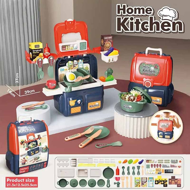 საბავშვო სამზარეულოს კომპლექტი Home Kitchen 42PCS