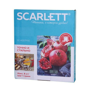 სამზარეულოს სასწორი SCARLETT SC-KS57P30