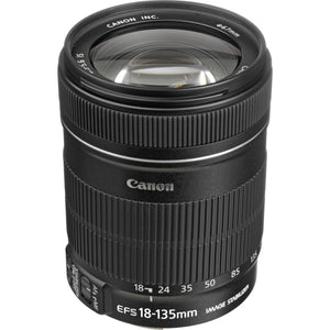 ობიექტივი Canon EF-S 18-135mm f/3.5-5.6 IS STM black