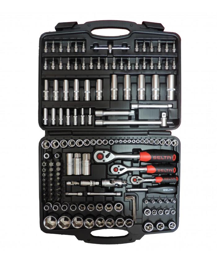Tool set 150 pieces Selta – ყიდვა ყველაზე იაფად ან განვადებით
