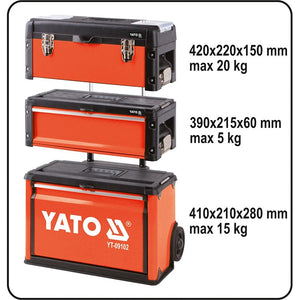 ინსტრუმენტების ყუთი Yato YT09102