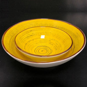 ჭურჭლის ნაკრები Mora Ceramic 120PCS Yellow