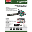 ბენზოხერხი 18 დიუმი VERK VCS6000A
