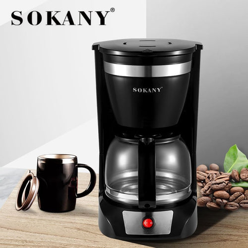 ყავის აპარატი Sokany CM-108S Black