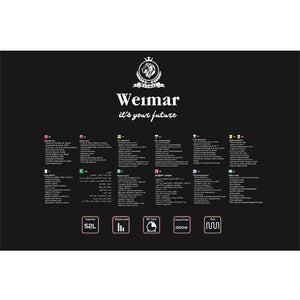 ელექტრო ღუმელი Weimar WE‑EO5552TL (black)