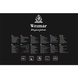 ელექტრო ღუმელი Weimar WE‑EO5052TCTL (black)