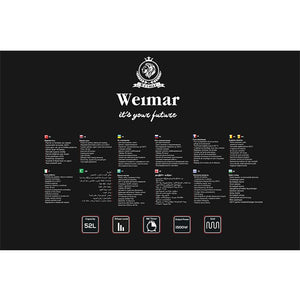 ელექტრო ღუმელი Weimar WE‑E05052L (black)