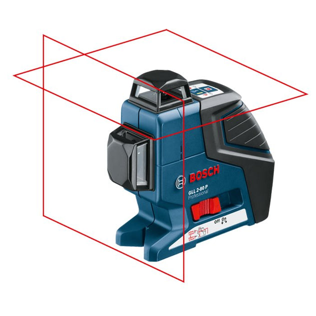 ლაზერული ნიველირი BOSCH GLL 2-80 P+შტატივი