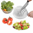 სალათის საჭრელი ჯამი-საწური Salad Cutter Bowl