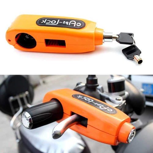 მოტოციკლის საჭის ჩამკეტი 2 გასაღებით SCLMOTOS