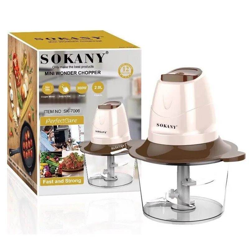 2 ლიტრიანი ჩოფერი Sokany SK-7006