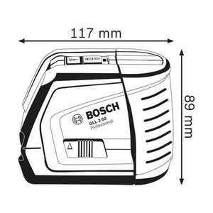 ლაზერული ნიველირი BOSCH GLL 2-50 + შტატივი