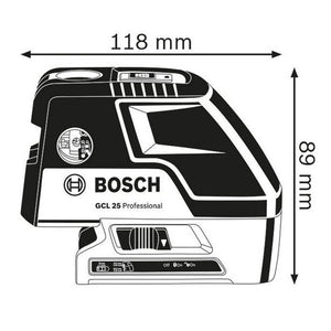 კომბინირებული ლაზერი Bosch GCL 25+BT 150