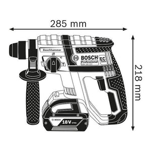 პერფერატორი აკუმულატორზე Bosch GBH 18 V-EC Professional