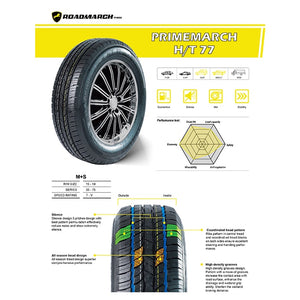 ავტომობილის საბურავი ROADMARCH PRIMEMARCH HT 77 2ERM187F