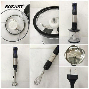 მულტიფუნქციური ბლენდერი 5 სიჩქარით Sokany SK-1711-4
