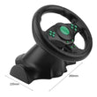 სათამაშო საჭე პედლებით PS3, PS2 და PC Vibration Steerin Wheel UCO